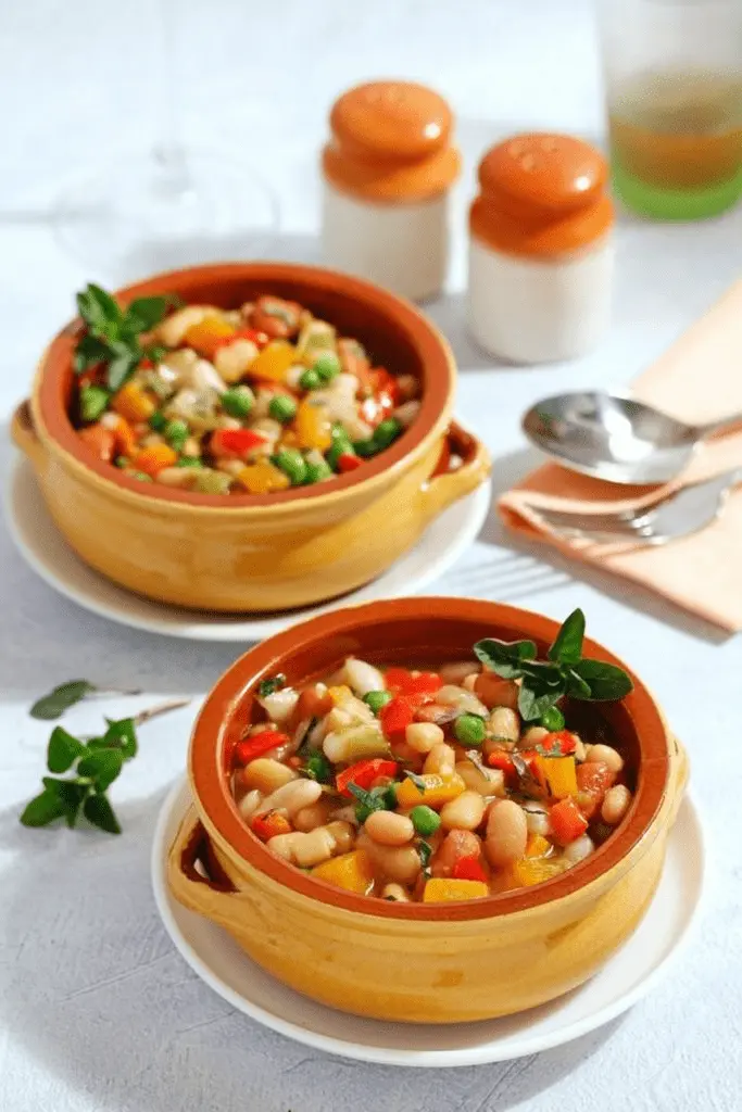 Mâncare de fasole boabe cu morcov